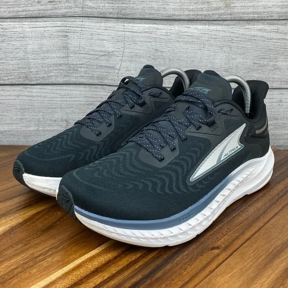 Altra Torin 7 Men's Athletic Shoes - Black and White - Picture 2 of 12